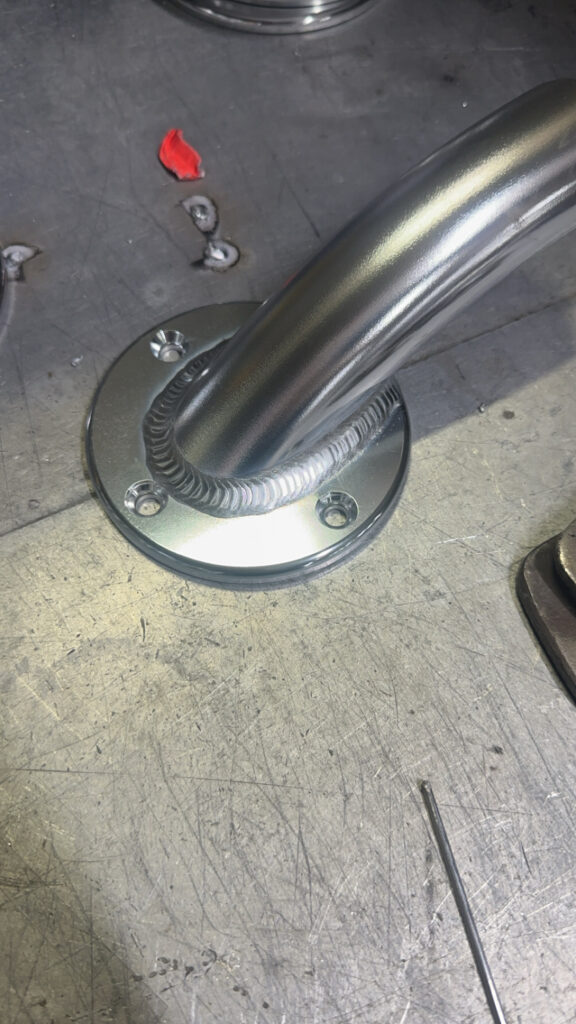 Polished Anodized Weld 